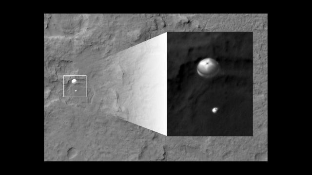 NASA's Mars Reconnaissance Orbiter captured this image 