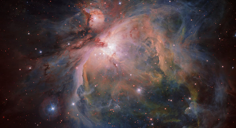 the Orion Nebula 