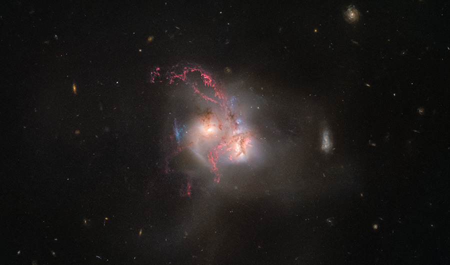 unusual cosmic object named NGC 5256