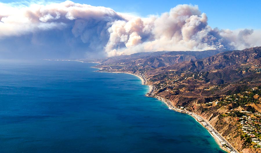Calofronia's Camp and Woolsey Fire