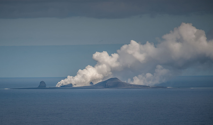 Scientists Detect Belching Volcanoes