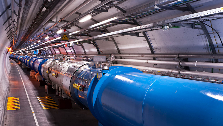 LHC Sets Accelerated Proton Energy Record