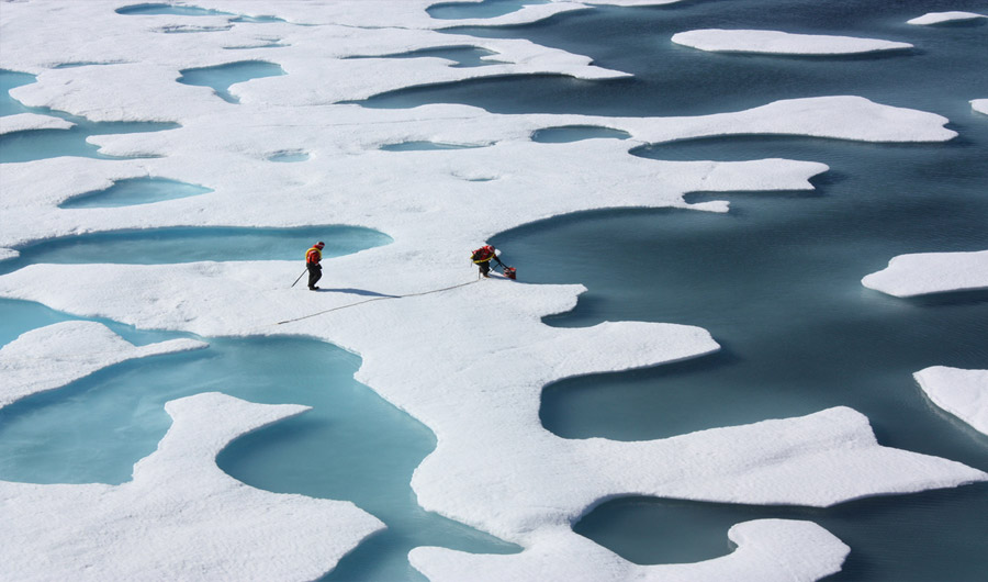 Humans  Altered Arctic Ice