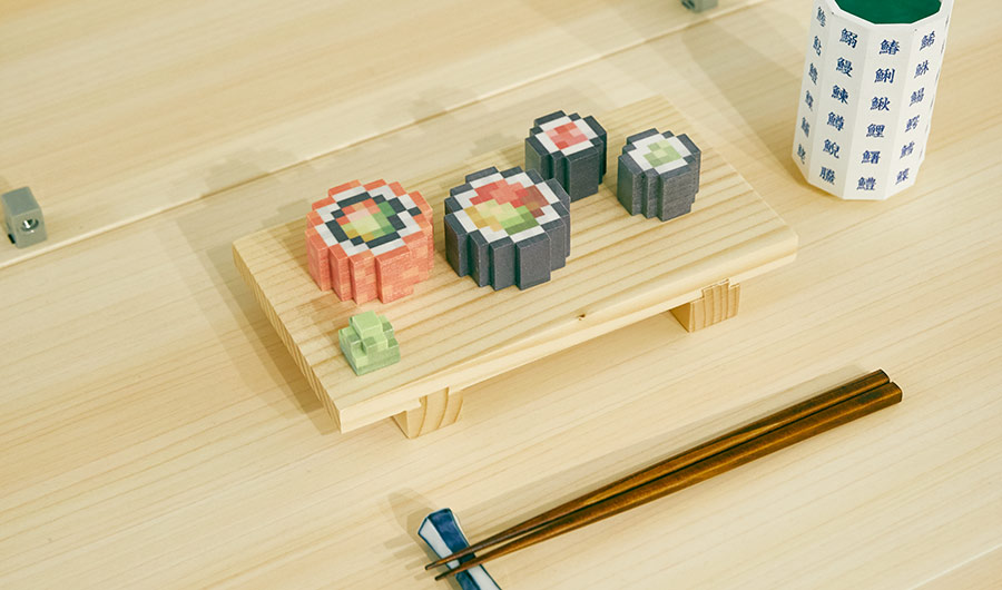 3D sushi
