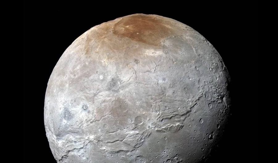 Charon, Pluto's largest moon