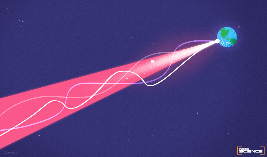 energía esclavo pianista How Far Can Laser Light Travel? | Inside Science