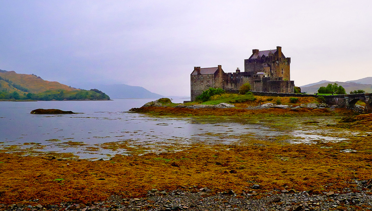 Medieval Scottish castle