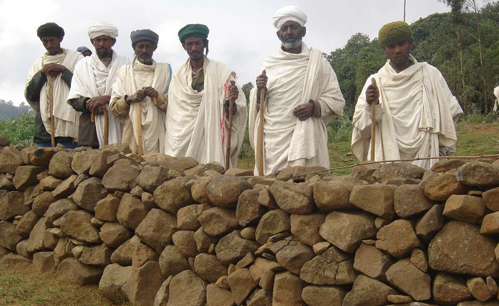 Ethiopian church members
