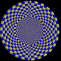 The peripheral drift illusion