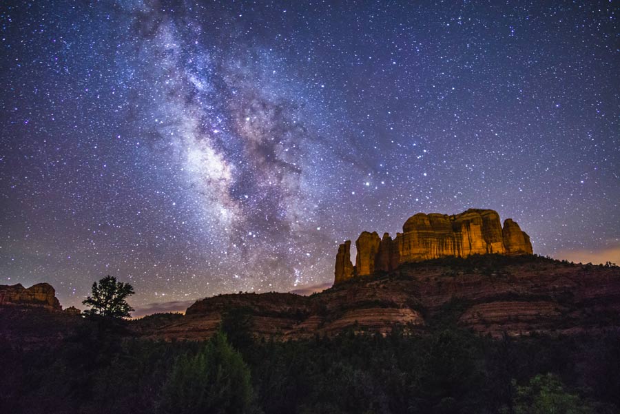 Milky Way over Arizona