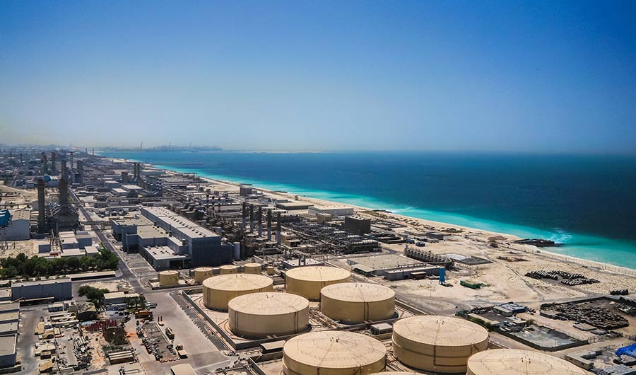 Picture of desalination plant in Dubai